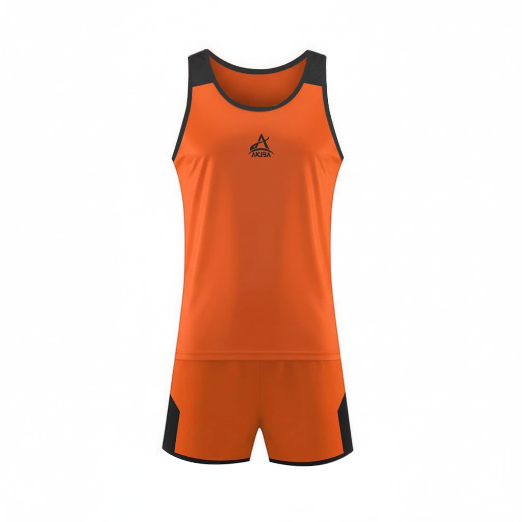 Athletic Breathable Lightweight Running kit/Dress/Vest/T-Shirt with Short For Gym/Yoga/Volleyball/Tennis/Cycling/Batminton/Fitness inner Wear For Men/Women-image-19