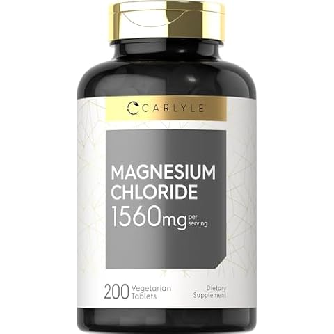 Carlyle Magnesium Chloride Supplement Tablets Cover