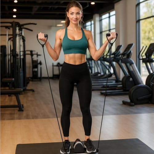 Rock Stepper - Compact Side-to-Side Exercise Machine for Home Workouts, Low-Impact Rocking Stepper with Digital Display for Legs, Glutes & Core Fitness