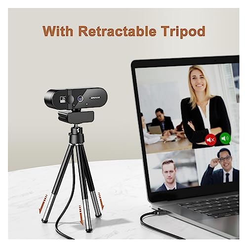 Webcam 4K caméra d'ordinateur Full HD avec micro pour PC fixe - 6
