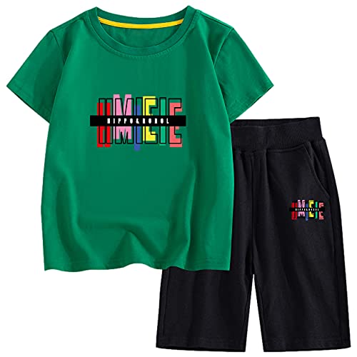 Survêtements pour 1-12 ans amropi avec short et t-shirt manches courtes garçon