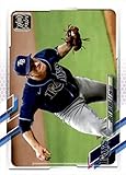 2021 Topps #296 Joey Wendle NM-MT Tampa Bay Rays Baseball