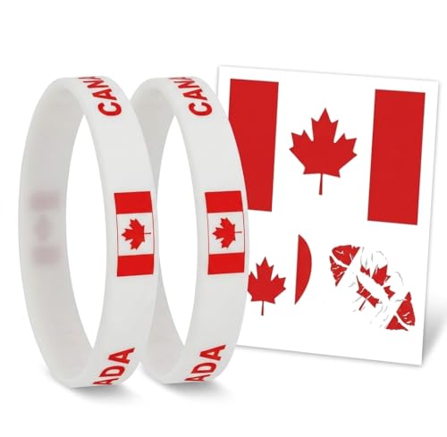 Soccer Fan Gear Set - 2 Pcs Premium Silicone Wristbands