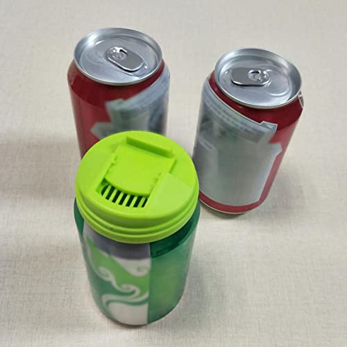 Luminiu Getränkedose Deckel -4 Stück Soda Und Getränkedose Deckel -Staubdicht Deckel Getränkedose- Getränkedosen Schutzabdeckung-Wiederverwendbar für Bier Camping Angeln Picknick Cover