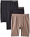 Ellen Tracy Women's 3 Pack Flawless Fit Seamless Slip Short Panty