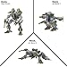 Snap Ships Forge Maul FT-12 Assault Mech - Build to Battle - No Batteries Required - Build 3 Different Designs -8+