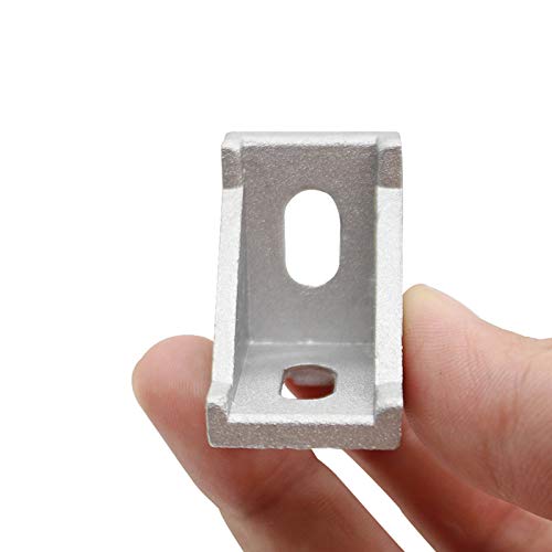 Blccloy TONGLING-25 20Sets 10 Extrusion Brackets 1 Inch X 1 Inch 1010 Series Aluminum Extrusion Profiles Connector Set thumb #5