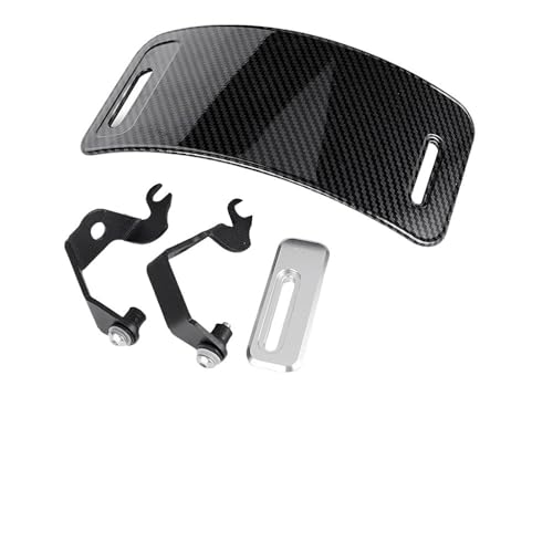 Pare-brise moto réglable pour CB650R 2020-2023 - Déflecteur noir