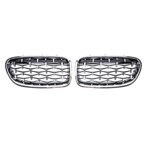 Grilles de calandre pare-chocs avant robustes couleur argent pour BMW F10 M5