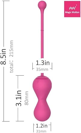 Magic Motion Kegel Master Gen 2 Telefon Kontrollü Kegel Egzersiz - MMK458