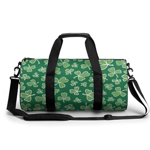 Sac de sport Shamrock Vert 45x23x23cm pour gym, week-end et camping