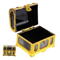 Amazon｜CLISPEED 宝物 箱 小道具 海賊 宝物 宝箱 海賊 パーティー