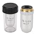 Achromatic Objective Lens 10X High Magnification Standard RMS Interface Microscope Objective Lens Clear Imaging