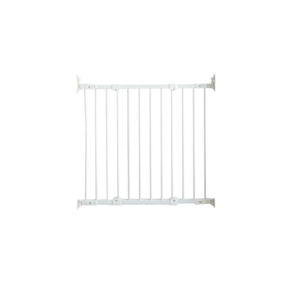 Porte de sécurité extensible blanche pour encadrement de porte REYG métal
