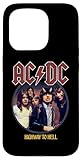 Officiel AC/DC Highway To Hell Rock Coque pour iPhone 15 Pro