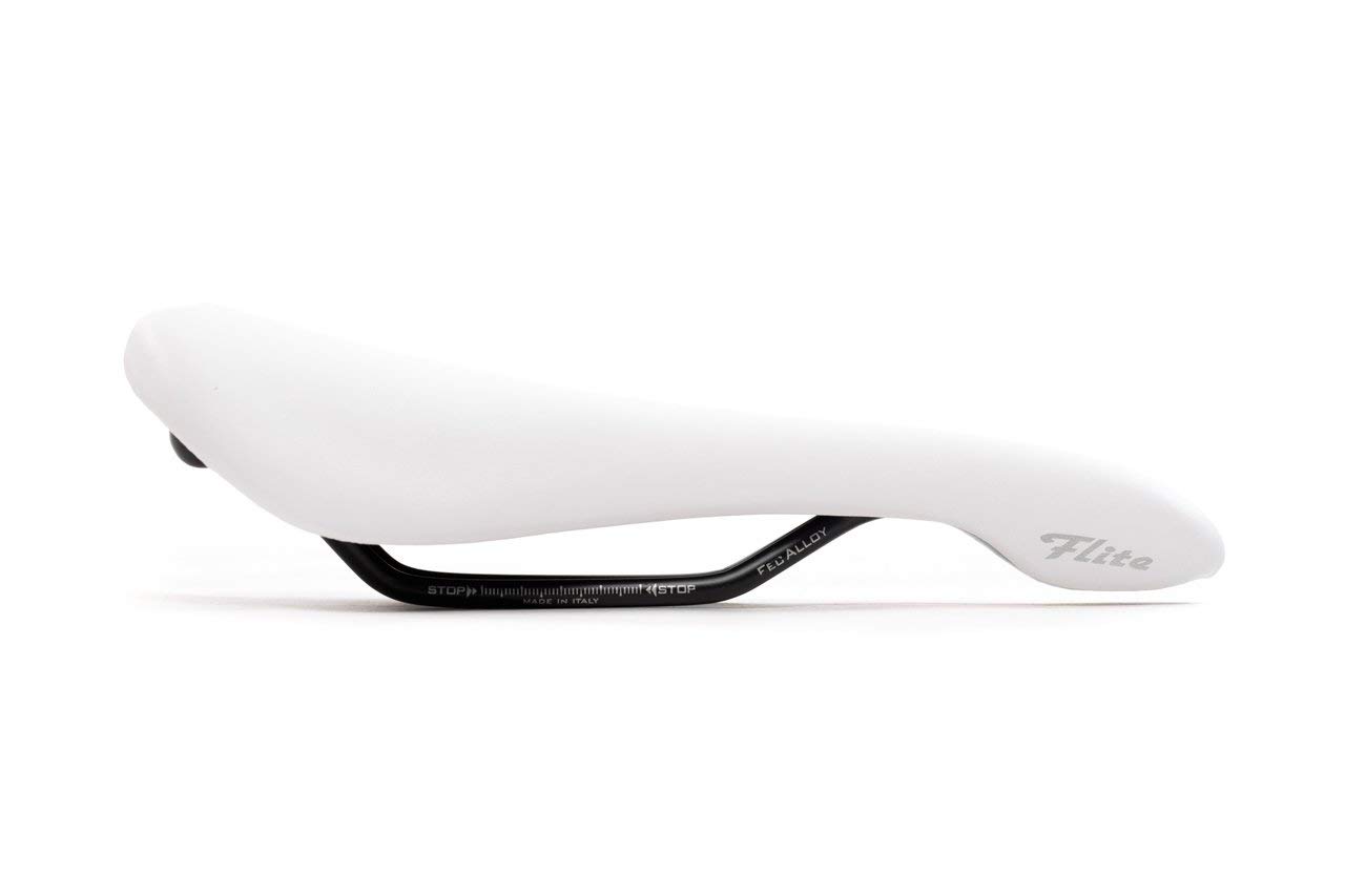 Amazon.com : Sella Italia Flite1990 Saddle - White : Sports & Outdoors