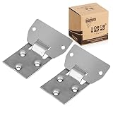 10L0L Golf Cart Seat Bottom Hinge Plate for EZGO(1995-up) TXT/Medalist Golf Cart Set of 2