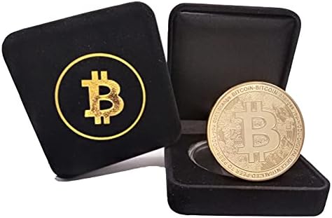 Bitcoin Moneda Fisica Bañado Oro 24K Edición M.Keiser Tribute en ...