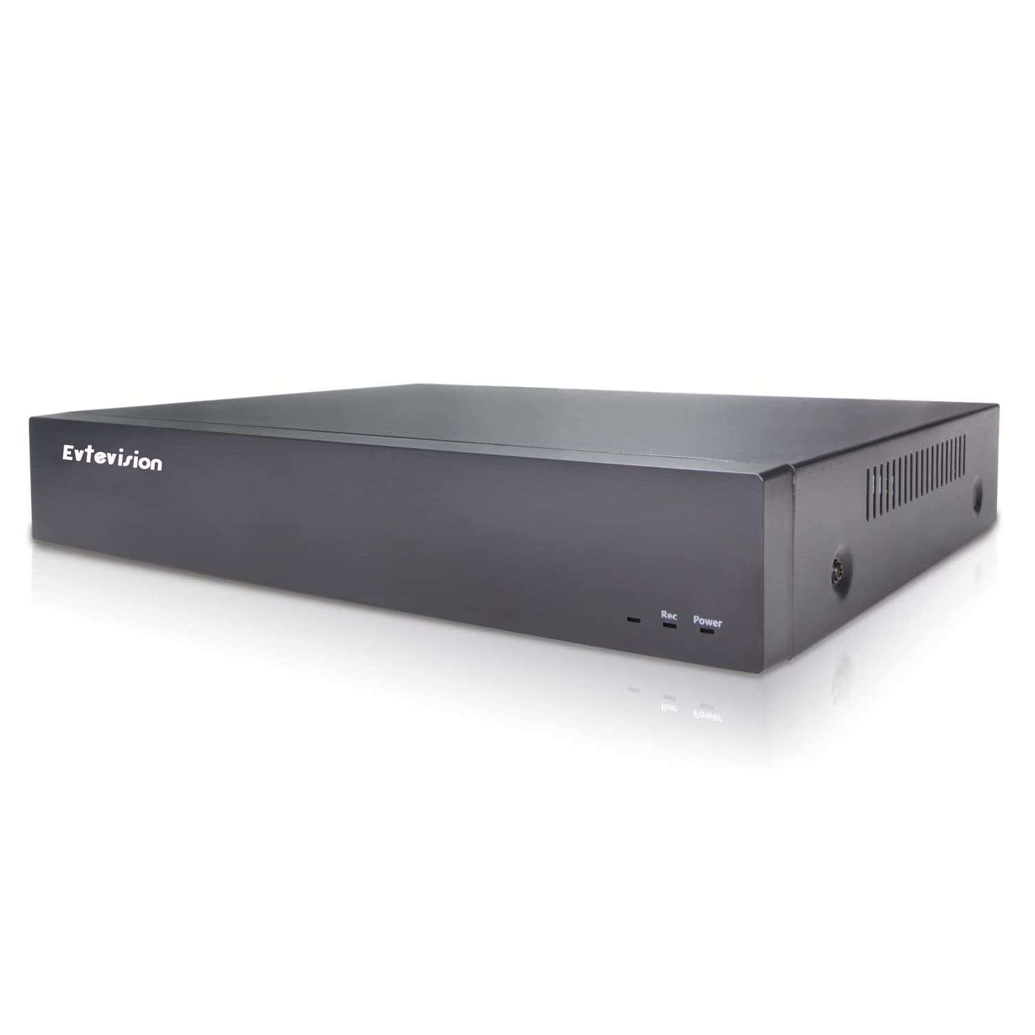 Grabador NVR Evtevision 16 Canales 4K, Compatible Con Cámaras IP Hasta 5MP, Detección De Movimiento Y Acceso Remoto, Sin Disco Duro