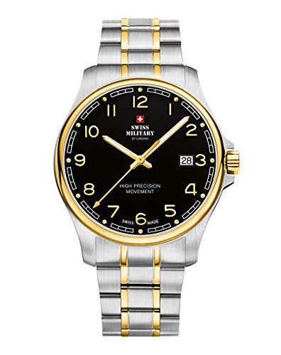 Montre homme analogique Swiss Military SM30200.19 pour le bureau et les loisirs