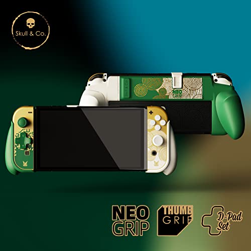 Skull & Co. NeoGrip for Nintendo Switch OLED and Regular Model: An Ergonomic Grip Hard Shell with Re