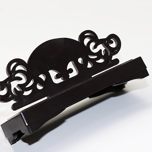 2pcs Handy Fan Display Holder Handheld Fan Easel Stand Folding Fan Stand Decorative Hand Wall Mount Hand Held Fan China Display Stand Vintage Fan De Mano Wall-mounted Travel - Image 3