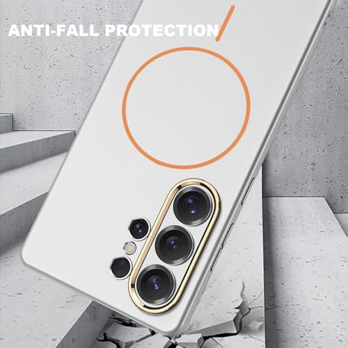 Coque Samsung S26 Ultra antichoc magnétique mince vert mat - 7
