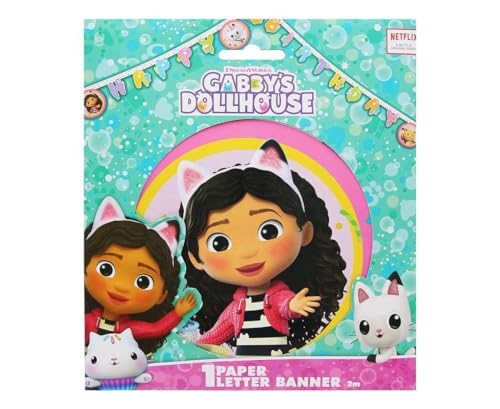 PROCOS Ghirlanda di Compleanno La casa delle Bambole di Gabby - Rosa