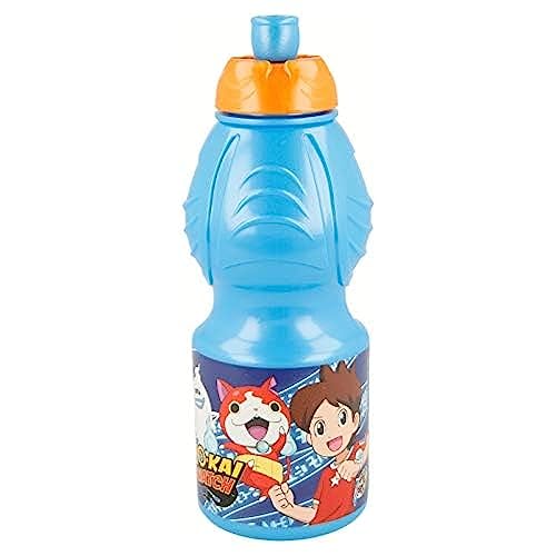 Yo-kai Watch yo-Kai Gourde Sport en Plastique 400 ML (Stor 87232), Rouge, 3 años