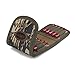 TOURBON Folding Rifle Cartridge Holder Ammo Wallet Pouch with Elastic Loops (Camouflage)
