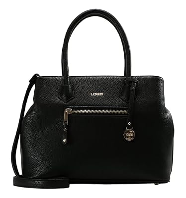 L.Credi borsetta borsa a tracolla Maxima Handle Bag Black nero