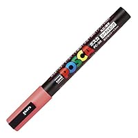 シブヤ ポスカ ポスカ ブラックボードポスカ 白 8.0mm 太字・角芯 PCE-250-8K