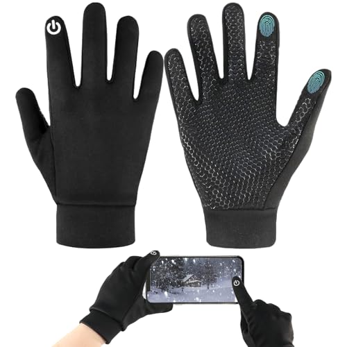 Guantes táctiles de invierno para niños con forro térmico suave