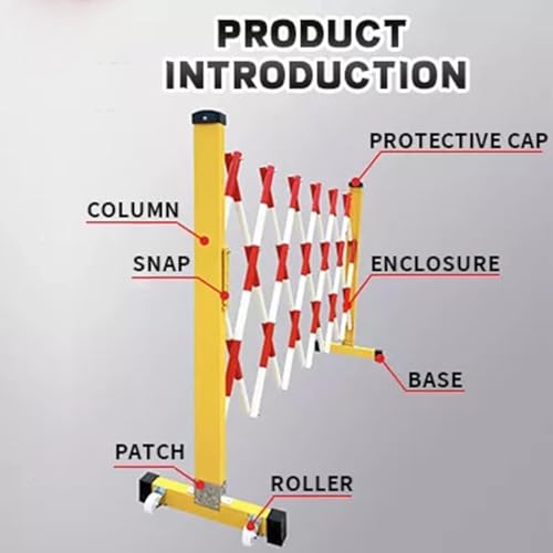 Clôture de barricade extensible pour interdire l'accès aux chantiers - 3