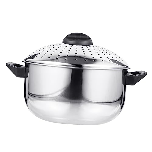 Ipetboom Olla Inoxidable para Cocinar Fideos Multifuncional y Antiadherente para y Gachas Ligera y Portátil Utensilio de Cocina Práctico
