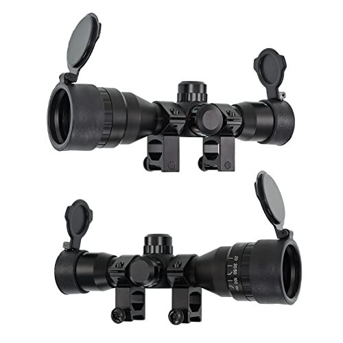 X-Bow FMA 4x32 AOIR - Zielfernrohr; auch Weite Distanzen erreichen - das Visier ist Wasser-, Nebel- und prellschlagfest, Scope für Luftgewehr und Armbrust