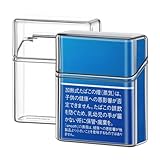 BOOFLYII タバコケース プルームX (Ploom X) 用 ヒートスティックケース (クリア) MEVIUS/CAMEL対応 【全1箱収納 防水防汗 衝突防止 変形しづらく 持ち運び便利】