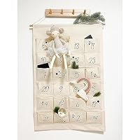 minimutz XL Adventskalender mit Name personalisiert für Kinder | 24 Taschen zum selber Befüllen groß | Kalender aus Stoff Adventszeit Weihnachten – Ansicht 7
