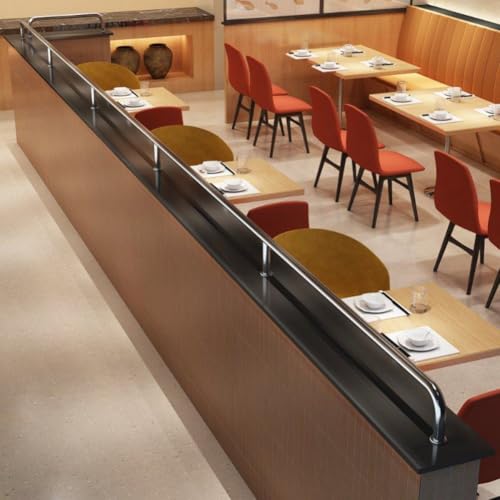 Main courante en acier inoxydable barrière garde-corps de restaurant - 4