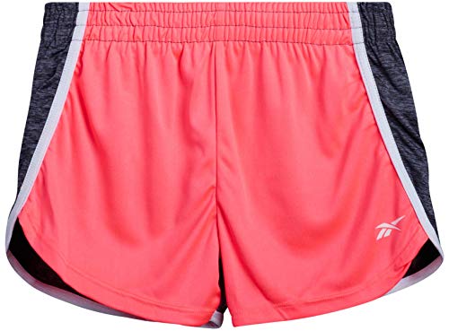 Reebok Girls' Activewear Set - Short Sleeve Performance T-Shirt and Gym Shorts Kids Clothing Set (3