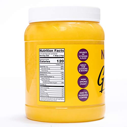 Nanak Pure Desi Ghee, Clarified Butter, 56-Ounce Jar #TOP2