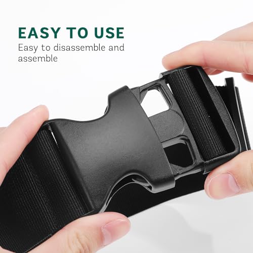 Image of MAGICLULU Fanny Pack Extender Strap Adjustable Elastic Waist Bag with for Travel Luggage and Backpack