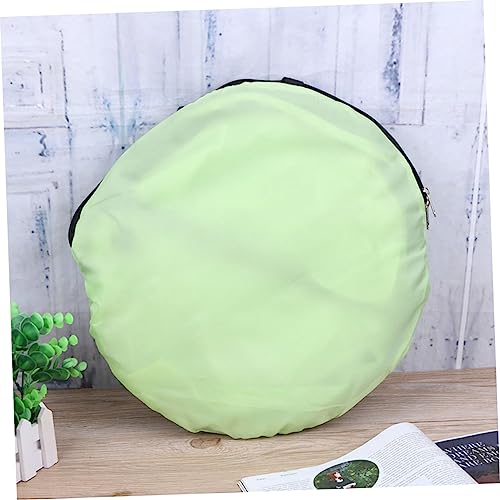 TOBBOMEY Sailboat Sailboat Tie Oars Rope Kayak Boat Canoe Sun Shade Canopy Wind Sail Inflatable Boat with Motor Windsurfing Board and Sail Rowing Folding Sail Kayak Green Polyester Taffeta - Thumbnail 6