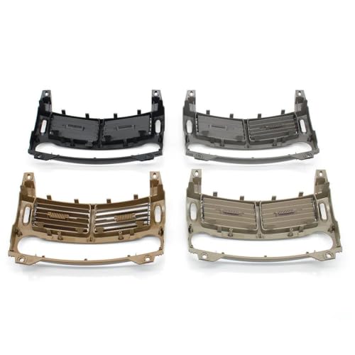 Grille de ventilation climatisation Benz Classe E W211 2003-2008 central noir - 5