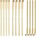 UPlama 12 PCS Natural Bamboo Back Scratcher Traditional Wooden Back Scratcher,Long Back Scratcher,Itching Relief and Body Massage for Men Women Children