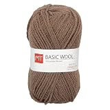 Strickgarn MT Basic Wolle Taupe