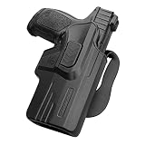 Pole.Craft SD9VE & SD40VE Holster, OWB Paddle Polymer Holster Fit: Smith and Wesson SD9 VE & SD40 VE