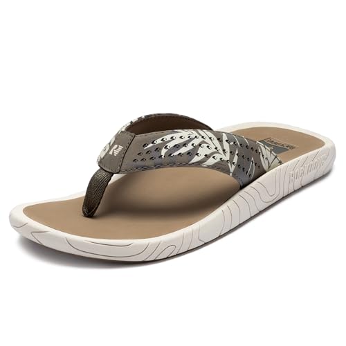 RockDove Men's Tide Beach Arch Support Flip Flop, 13, Hunter Green by RockDove - Used condition - US$24.36