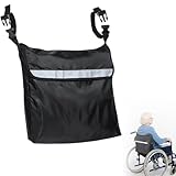Tasche Rollstuhl Aufbewahrungstasche, Aufhängen Rollstuhltasche mit Reflektierendem Klebeband, Wasserdicht und Abriebfest, für Rollstühle und Gehhilfen