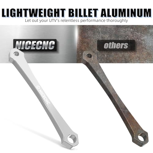Image of NICECNC Silver Clutch Alignment Tool Compatible with Polaris RZR XP 1000 EPS 2014-2015, 2018, RZR XP Turbo EPS 2015-2018, Ranger Diesel 2015-2018, See Fitment